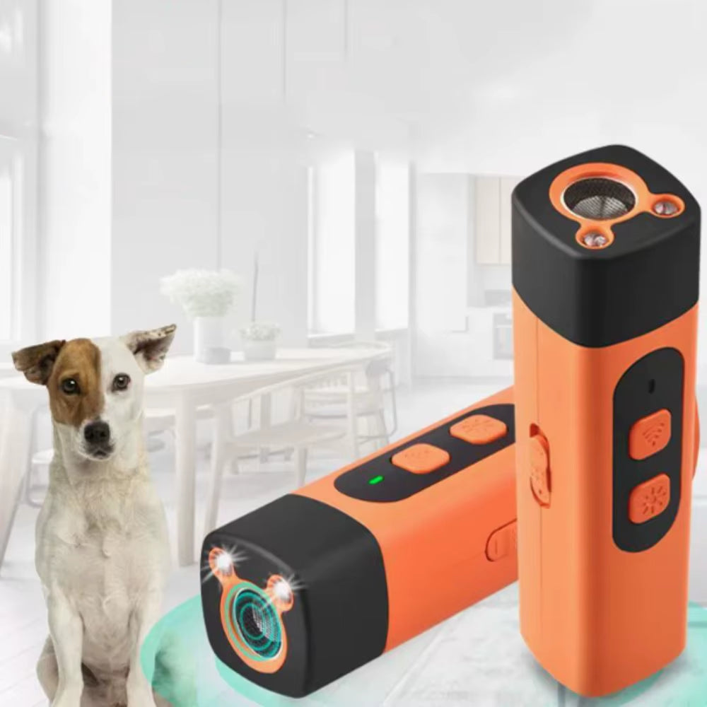Dog Behavior Control – LED + Ultrasonic + Remote
