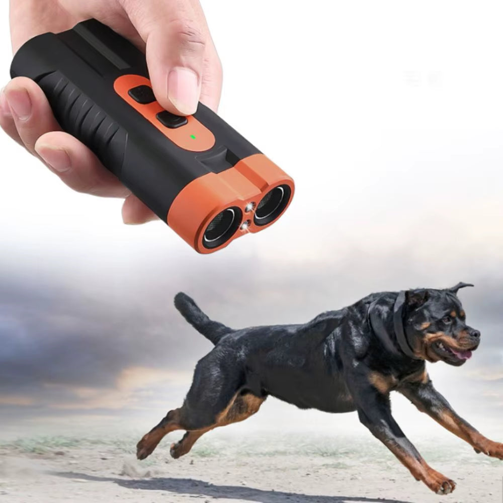 Dog Behavior Control – LED + Ultrasonic + Remote