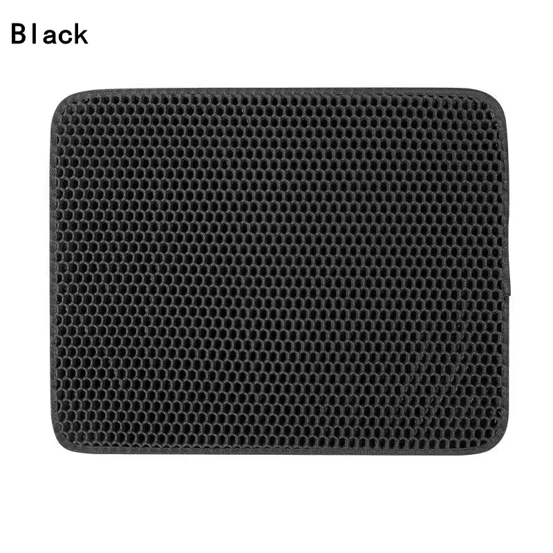 Cat Litter Mat Double Layer Pet Litter Box Waterproof Pet Mat Non-Slip Sand Cat Pad Washable Bed Mat Clean Pad Products cat products
