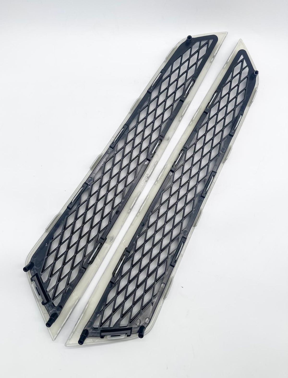 2Pcs Front Bumper Lower Grille & Trim Right/Left Side for Acura MDX 2010–2013