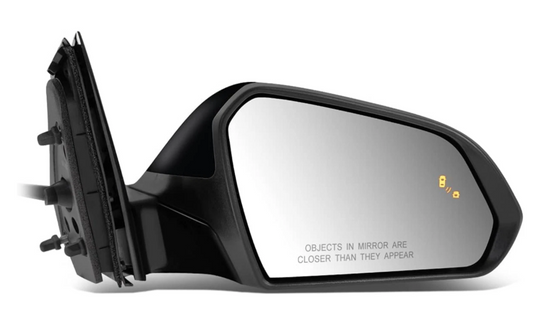 Share Passenger Side Door View Mirror W/Blind Spot Detection for Hyundai Sonata 15-17