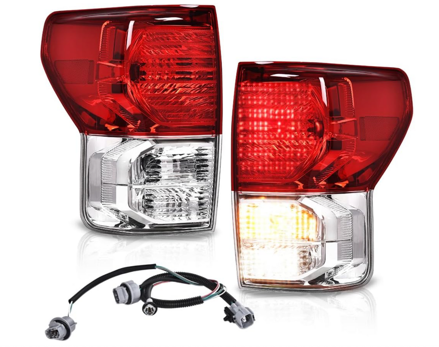 Rear Tail Light Assembly Set for Toyota Tundra 2007-2013 Driver & Passenger Side