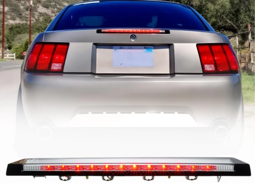 3rd Brake Light for 1999-2004 Ford Mustang, High Mount Rear Roof LED Stop Lamp