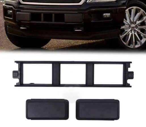 Front Bumper Cover Lower Grille Trim Panel Plastic For 2018-2020 Ford F150 Black
