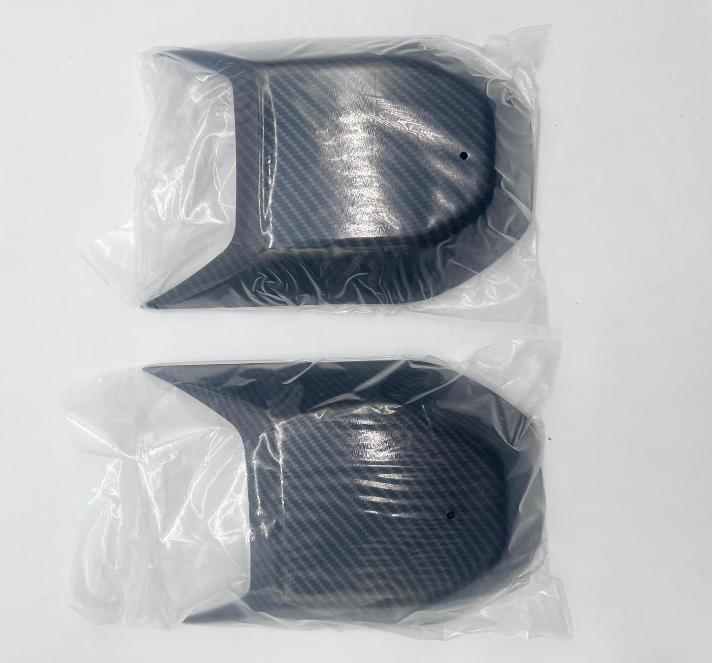 Front Fog Light Bumper Cover Trim for Jeep Wrangler JL/JLU & Gladiator JT 2018-2025 Carbon Fiber Style