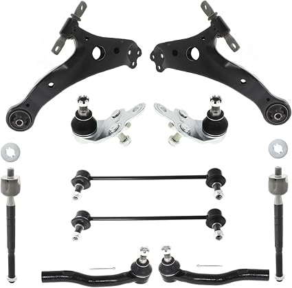 Front Lower Control Arm Suspension Kit for Toyota Camry 2007-2011 10PCS