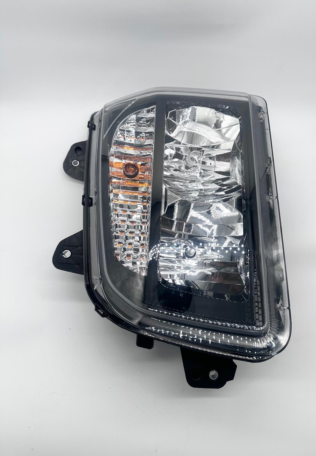 Headlight Assembly Left Driver Side for Kenworth T880 2014-2023 Black