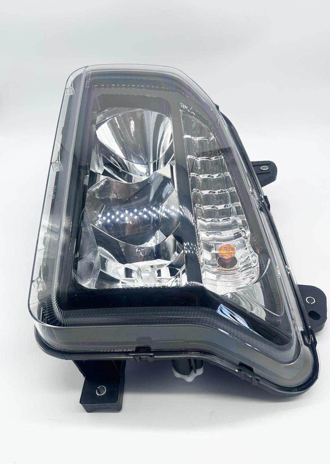 Headlight Assembly Left Driver Side for Kenworth T880 2014-2023 Black