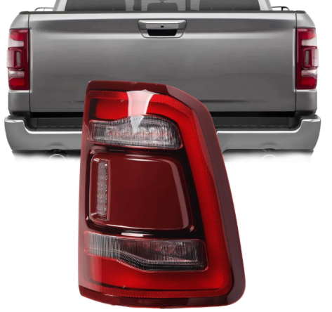 LED Passenger/Right Side Tail Light Assembly Rear Lamp Dodge Ram 1500 2019-2024