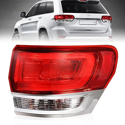 Tail Light Assembly Right Passenger Side for Jeep Grand Cherokee 2014-2021 w/Bulbs