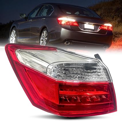 Tail Light Assembly for Honda Accord Sedan 2013–2015 EX-L Touring – Left Outer