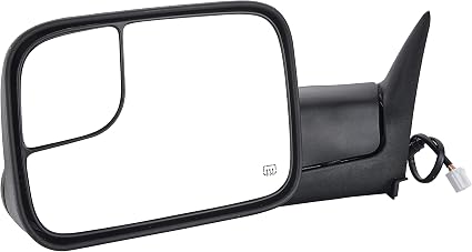 Towing Mirror Left Driver Side Power Heated for Dodge Ram 1500 2500 3500 1998-2001