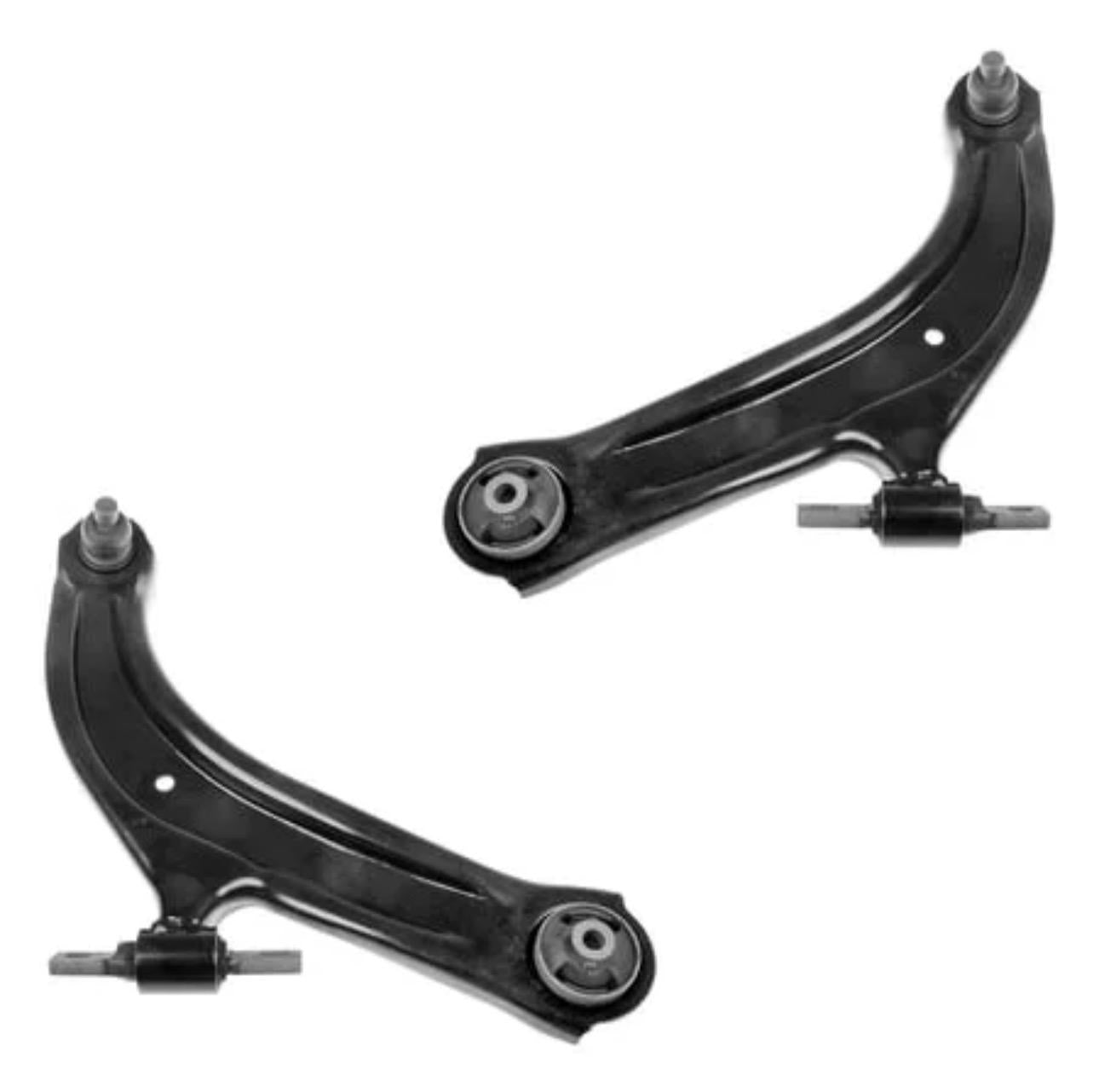 TRQ Front Lower Control Arm w Ball Joint Pair for Nissan Sentra 2007-2012