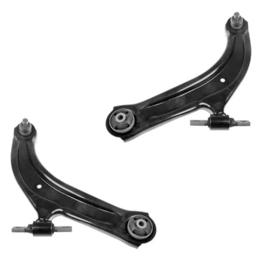 TRQ Front Lower Control Arm w Ball Joint Pair for Nissan Sentra 2007-2012